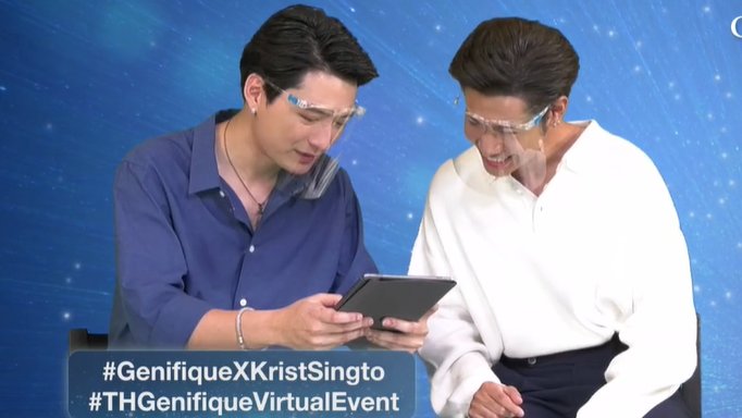 SINGTUGH's tweet image. Gonna love them forever
#GenifiqueXKristSingto 
#LancomeXKristSingto 
#THGenifiqueVirtualEvent 
#KristSingto 
#KristPerawat
 #SingtoPrachaya