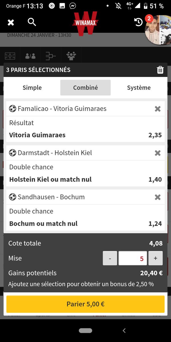 MaximeBonillo's tweet photo. ⚽⚽⚽
On part sur 3 matchs en simple aujourd'hui !!!
10% de mise de la bankroll en simple et un petit fun en combinant les 3 !! Mise 2% !!! 
Bonne chance à tous !!! 🍀🍀🍀
Bankroll 244€ ! https://t.co/dO62eikHF3