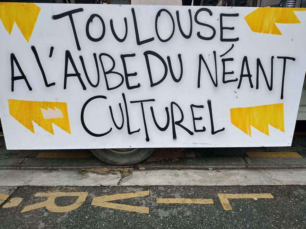 Manif monstration en soutien <a href="/mixartmyrys/">Mix'art Myrys</a> ce dimanche à 14h à #toulouse
