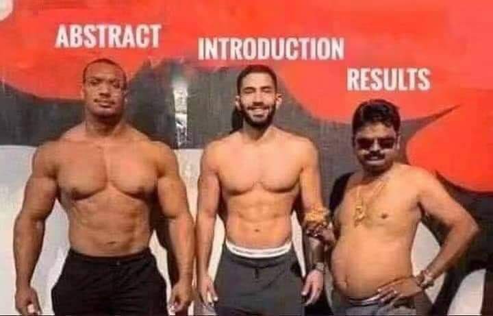 thesisprof's tweet image. Have you read a research paper like this? 😂 #research #thesis