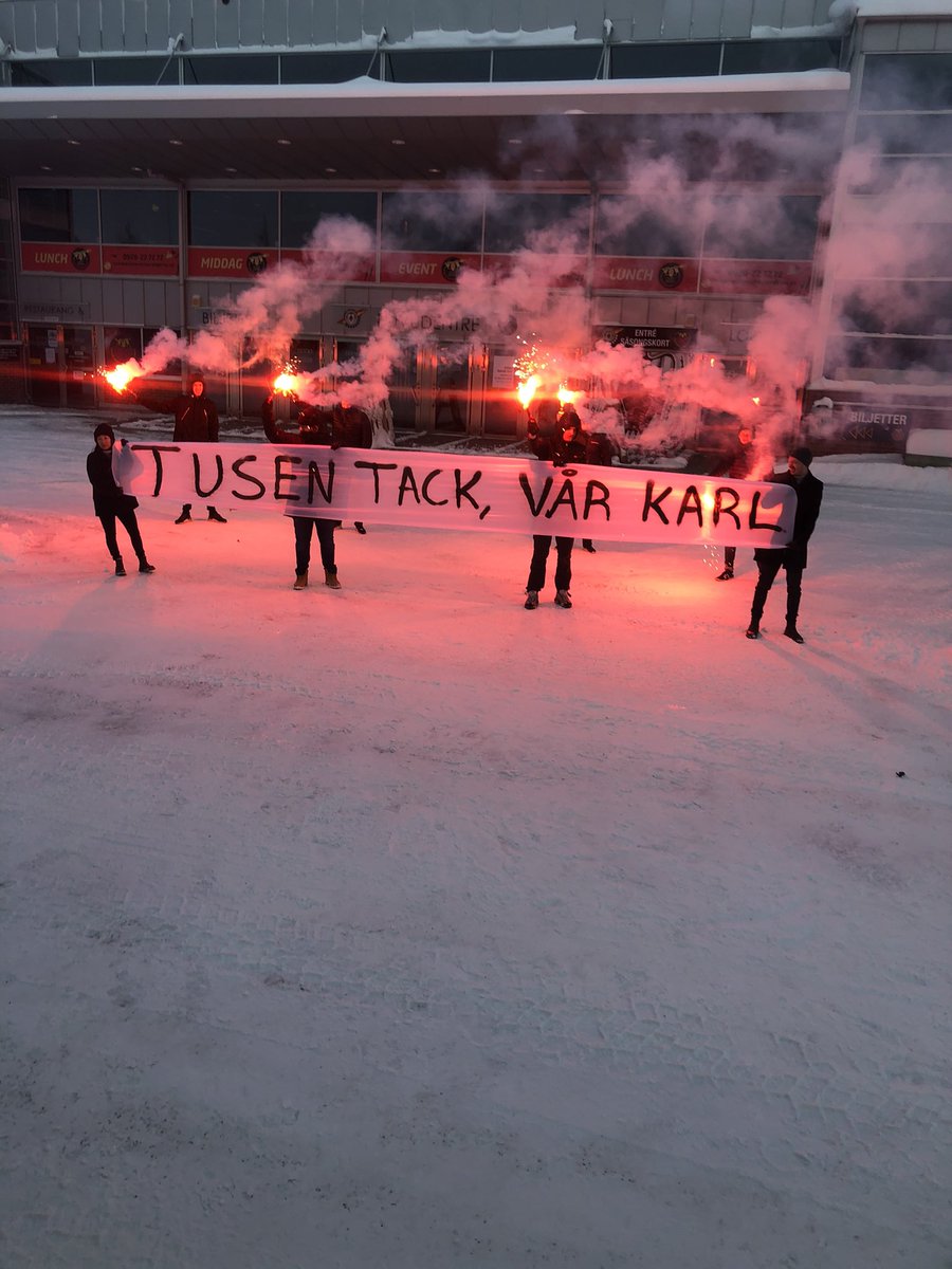 Tack <a href="/LuleaFans/">LuleåFans</a> för mottagandet. Det värmer ❤️
