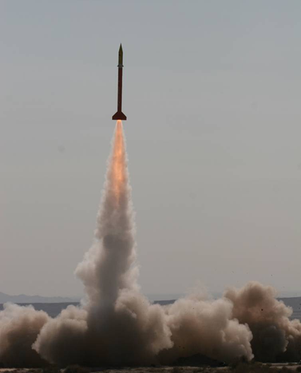 In 2006 and 2008 the institute launched its first two sounding rockets. These were basic designs based on Iran's Nazeat artillery rocket (and potentially the Fajr 5) aimed at gaining basic experience with sounding rockets, sensors etc.