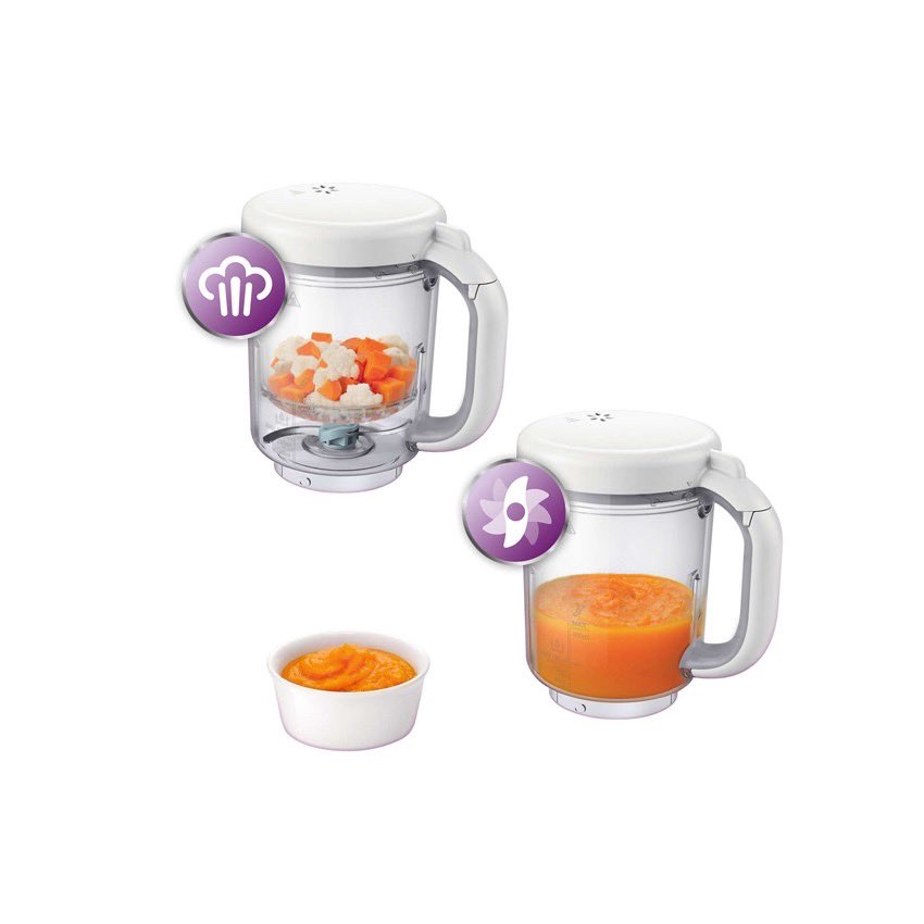  Thread: Barang barang untuk baby start makan 1. Food processor. I guna Philips Avent ni. Senang nak steam and blend puree!  https://shp.ee/ug8zt35&nbsp;