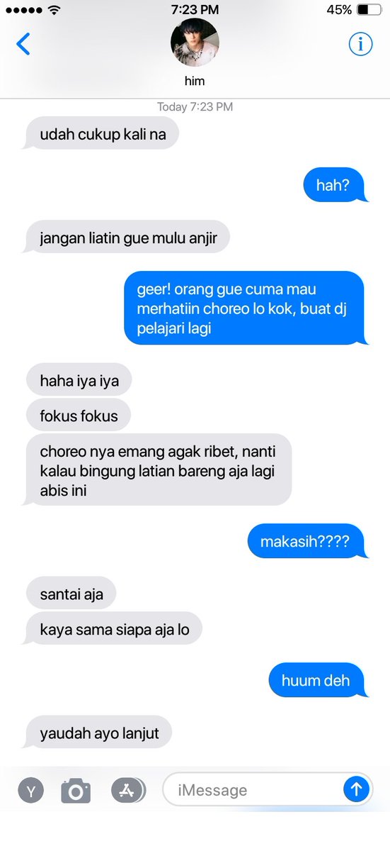 qactuse's tweet photo. — nomin au

Jmin hanya seorang back dancer yang dengan lancangnya menyukai tokoh utama dalam panggung megah tempatnya berdiri saat ini. https://t.co/lT5jbWQG6f
