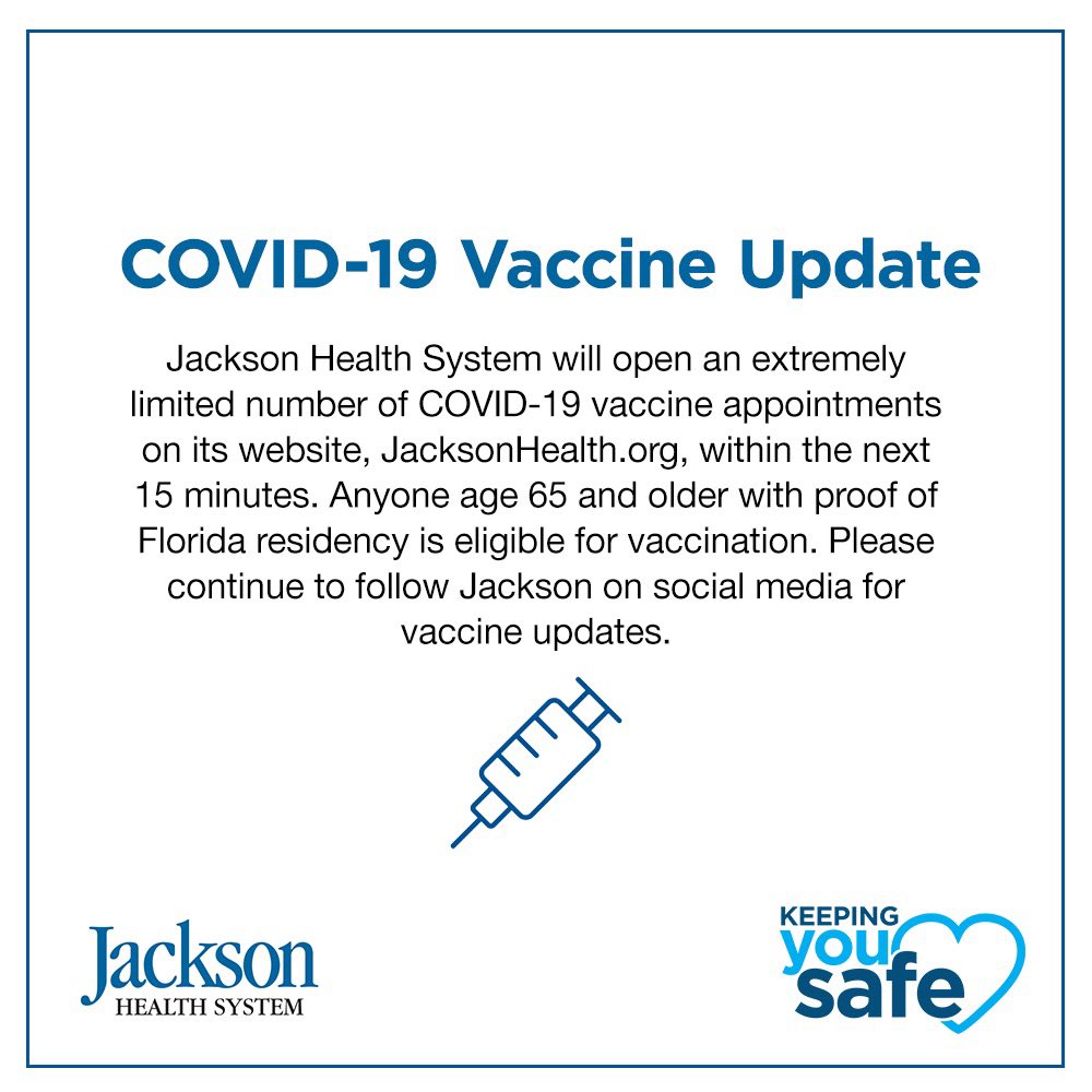 Jackson Health System tweet media