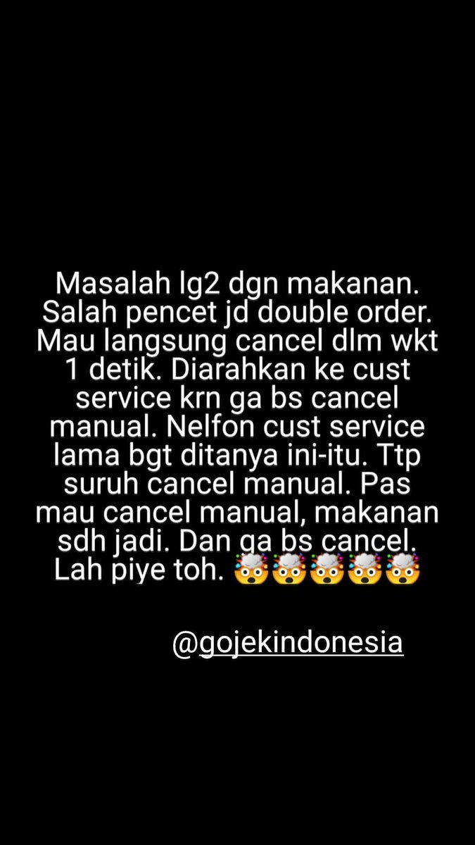 MsSechan's tweet photo. @gojekindonesia https://t.co/KSQD5HOxSp