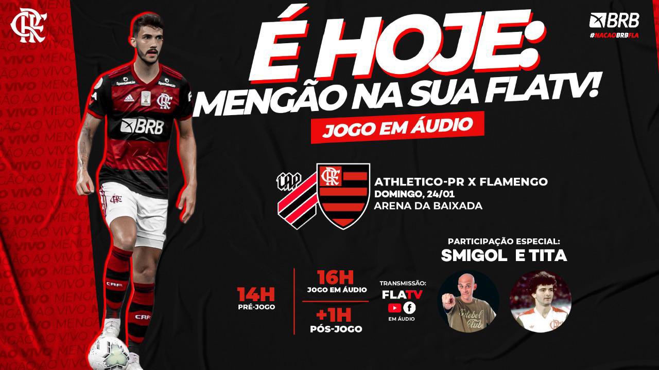 FLAMENGO X ATHLETICO PR TRANSMISSÃO AO VIVO DIRETO DA ARENA DA