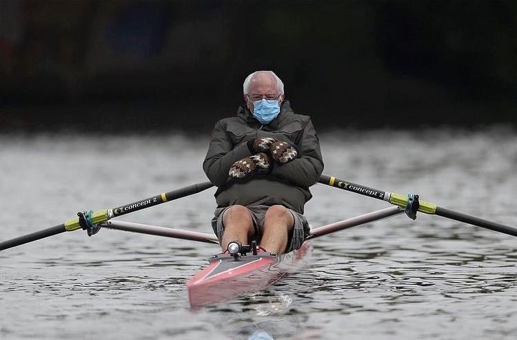 #aviron #rowing #BernieMeme #BernieSandersmemes