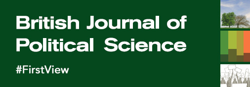 Our #FirstView articles are free access until the end of Jan 2021 -

ow.ly/bKCo50DfrVD 

Includes papers by <a href="/baggottcarter/">Erin Baggott Carter</a>, <a href="/Jonathan_Nagler/">Jonathan Nagler</a>, @LaGina_Gause, <a href="/JunyanJiang/">Junyan Jiang</a>, <a href="/fghjorth/">Frederik Hjorth</a>, <a href="/mvinaes/">Martin Vinæs Larsen</a>, @ekgade, <a href="/SKDreier24/">Sarah K. Dreier</a>, <a href="/DatapolicyProf/">Anne L. Washington PhD</a>, <a href="/hannah__werner/">Hannah Werner</a>, <a href="/j_a_tucker/">Joshua Tucker</a>, <a href="/_SofieMarien/">Dr. Sofie Marien</a>