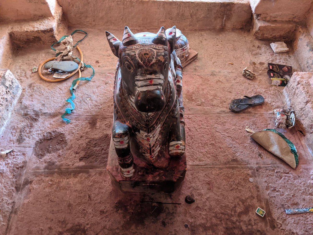 Even the main Agastyeswara is opened to perform pooja in the morning & is locked after that. This temple has disturbed me a lot. Pictures will speak. @PawanKalyan  @ShefVaidya  @ReclaimTemples  @punarutthana  @LostTemple7
