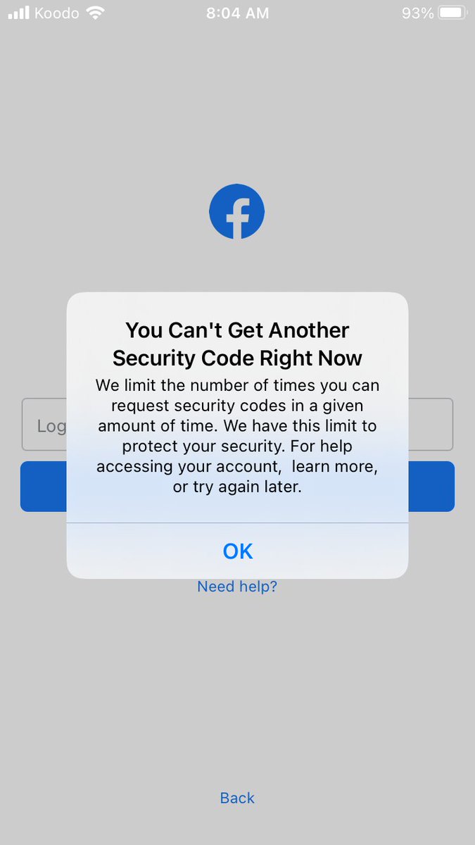 NatashaL26's tweet photo. #facebookdown I’m still locked out of my account. Tried everything from your help center and nothing helped. Also, when I try to send you a report for help with my ID as requested, it either says cannot process your request. GIVE ME MY ACCOUNT BACK @Facebook @facebookapp https://t.co/NL9l0wvhKO