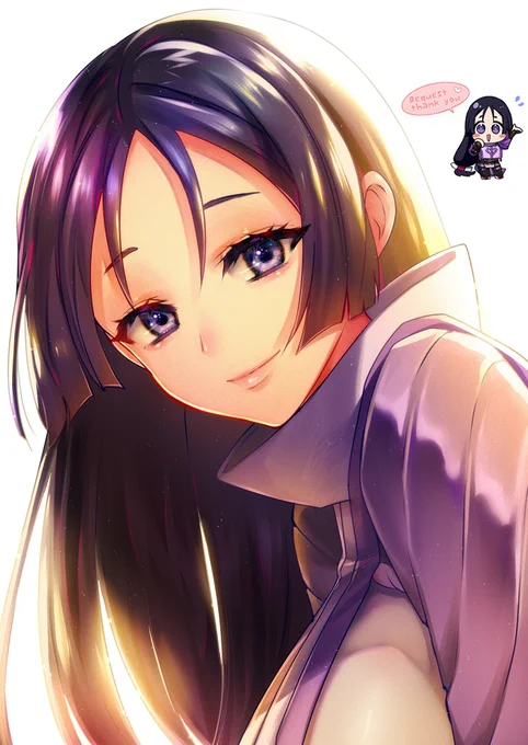 Skebでリクエストもらった頼光さん!楽しかった～～とにかく可愛く‼念じながら描いた‼ 