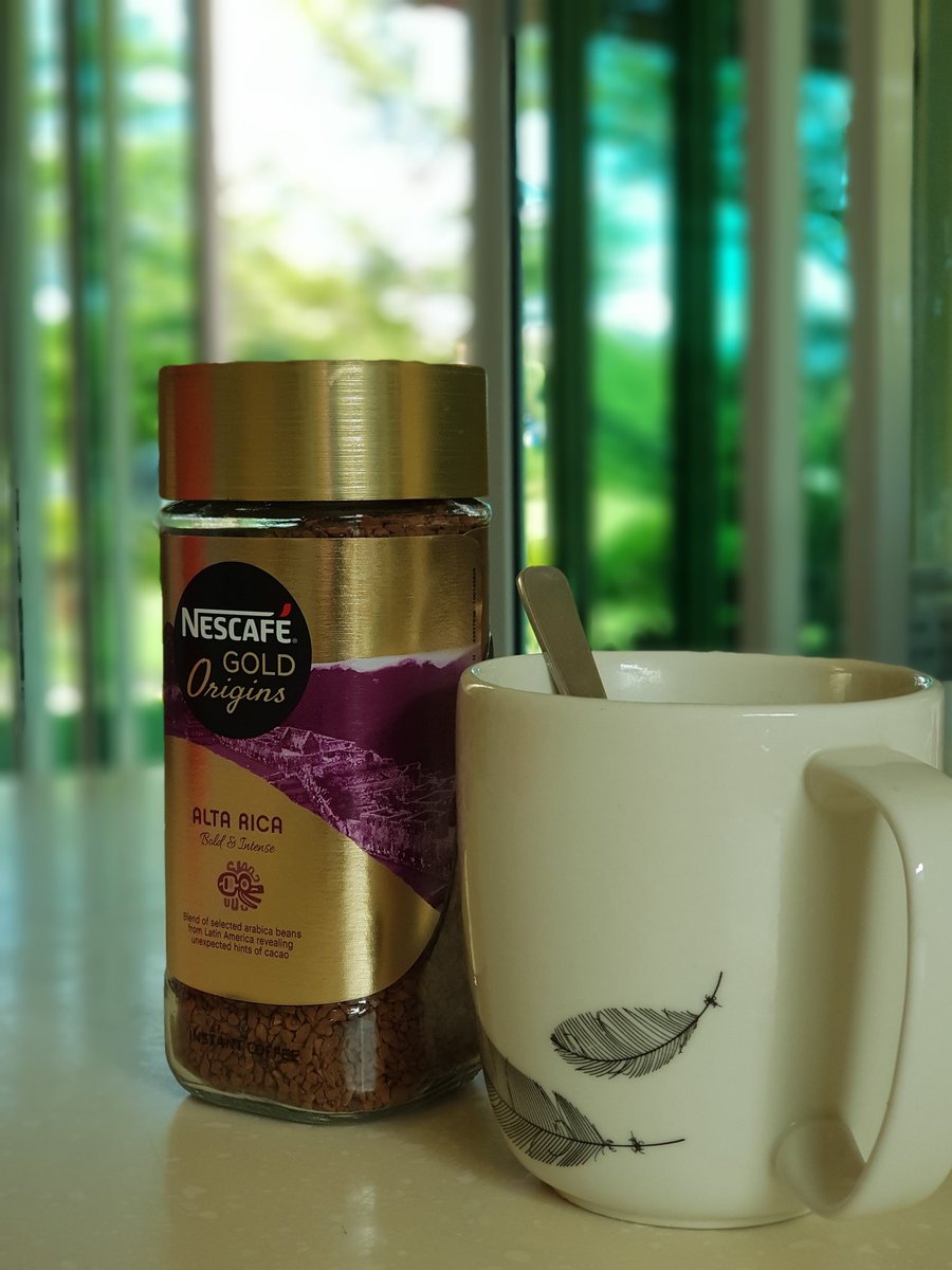 cmoosom's tweet photo. @NescafeMalaysia @NESCAFE this will make all those with coffee machines at risk of having to compete with this smooth Origins Alta Rica ☕ #altarica #oneofakind #honestgoodness https://t.co/8unPSaWfLa
