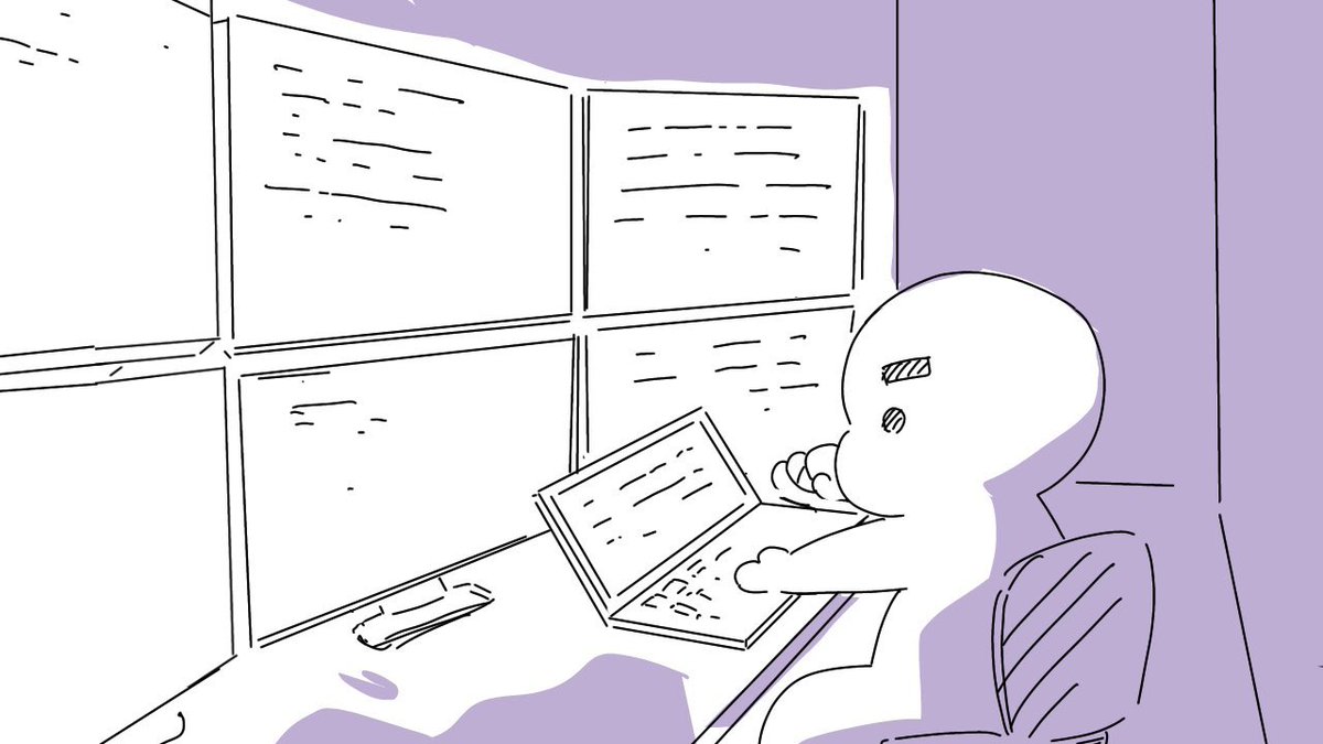 パソコン使う人なら誰もが憧れる、海外映画で天才ハッカーがシステムをハッキングするシーンで映る最強のパソコン環境。 