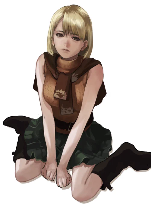バイオハザード4
前に描いたエイダ描き直した 