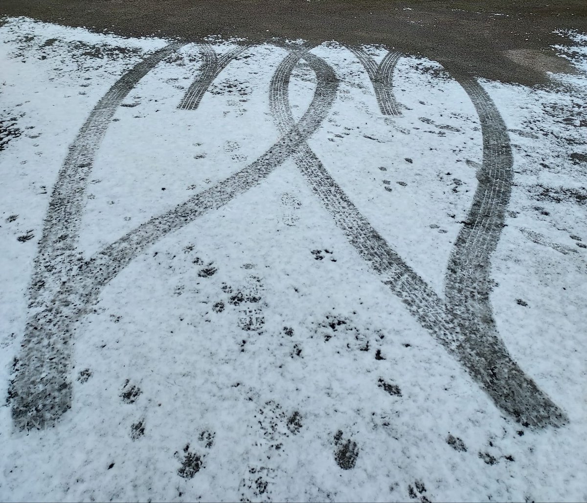cannaboe's tweet photo. @ciaranmullooly Delivering the groceries to my parents in Ballinamore and found this after parking up. #signofhope #loveinlockdwn https://t.co/8uHZrV4IEP