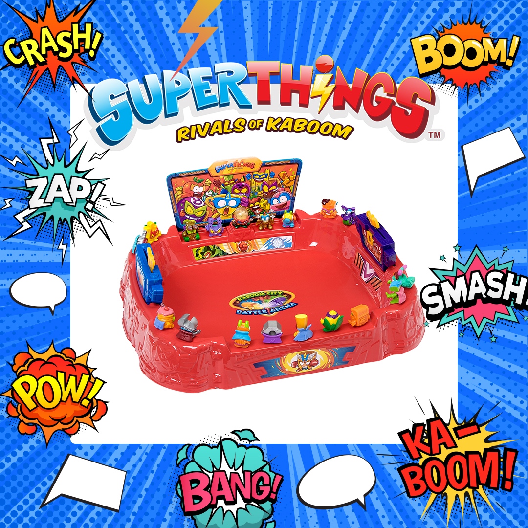 Splat Kids TV on X: We are seriously excited for the release of the next  Superthings series! Check out this amazing addition to the Superthings  family - The Battle Spinners Arena! We