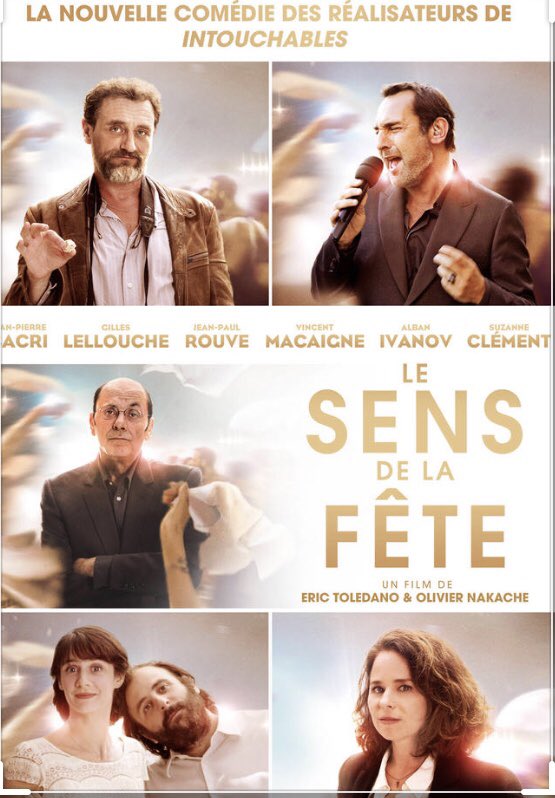 JuneLeighton3's tweet photo. Ce soir, « le sens de la fête »  de Toledano et Nakache ... Pour #Bacri bien sûr et aussi les formidables #Lavernhe #Lellouche #Rouve #Macaigne etc ... Pour rire des petits travers de chacun ;-) 

(Et pour la musique d’Avishai Cohen) https://t.co/OvkyMdn90n