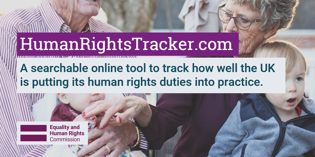 HumanRightsTracker.com
A searchable tool to check how well the UK puts human rights duties into practice
Equality and Human Rights Commission logo