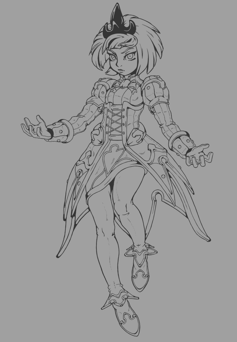 MisterSleebo's tweet photo. #drawing 
Orphea from #HeroesOfTheStorm
Tried to channel a bit of a certain character from Danganronpa v3, too https://t.co/LNz0OurGzV