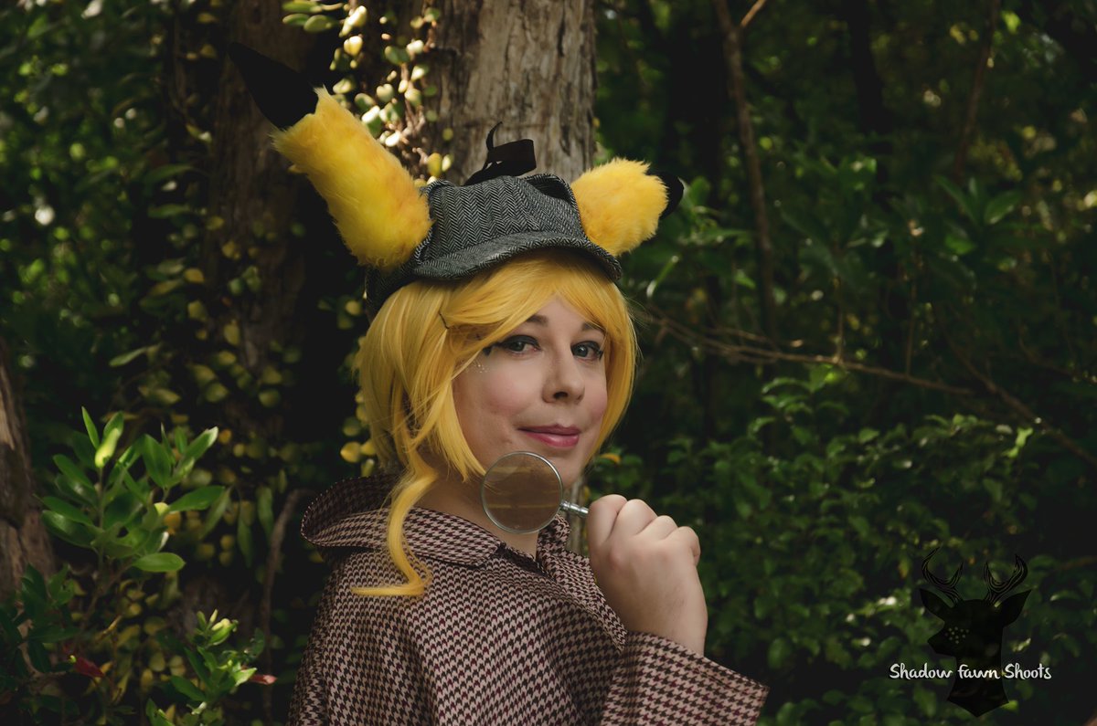 Starting to work on shots from today’s picnic, first up is @CharlottesCove looking heckin cute as Detective Pikachu! Originally made by @KeyshaKittyNZ 

#beginnerphotography #beginnerphotographer #cosplay #cosplayphotography #detectivepikachu #pikachu #pokemon #pokemoncosplay