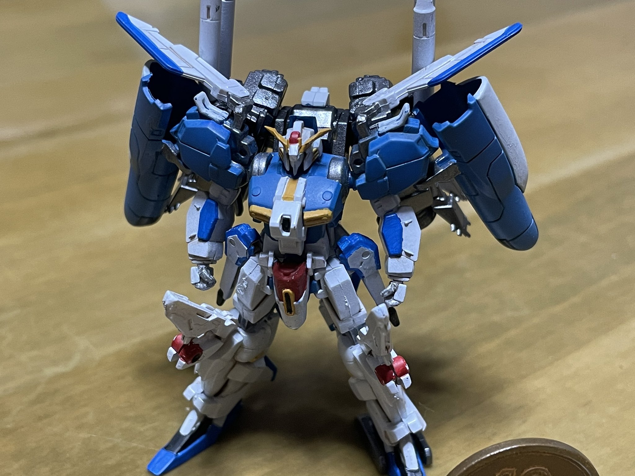 ガンダムアーティファクト Ex-s タスクフォースα イメージ 塗装済み 完成品 MG 1/100 Ex-Sガンダム/Sガンダム (タスクフォースα
