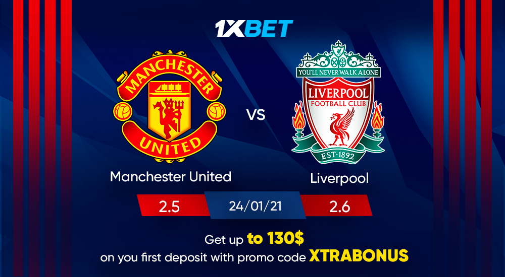 Bitter rivals Manchester United and Liverpool will renew hostilities in the FA Cup fourth round this Sunday
Get up to 130$ on your first deposit! Use promo code “XTRABONUS” at register
Place your bets! https://t.co/FenAmbkhmW https://t.co/JRMwLVS4Pq
