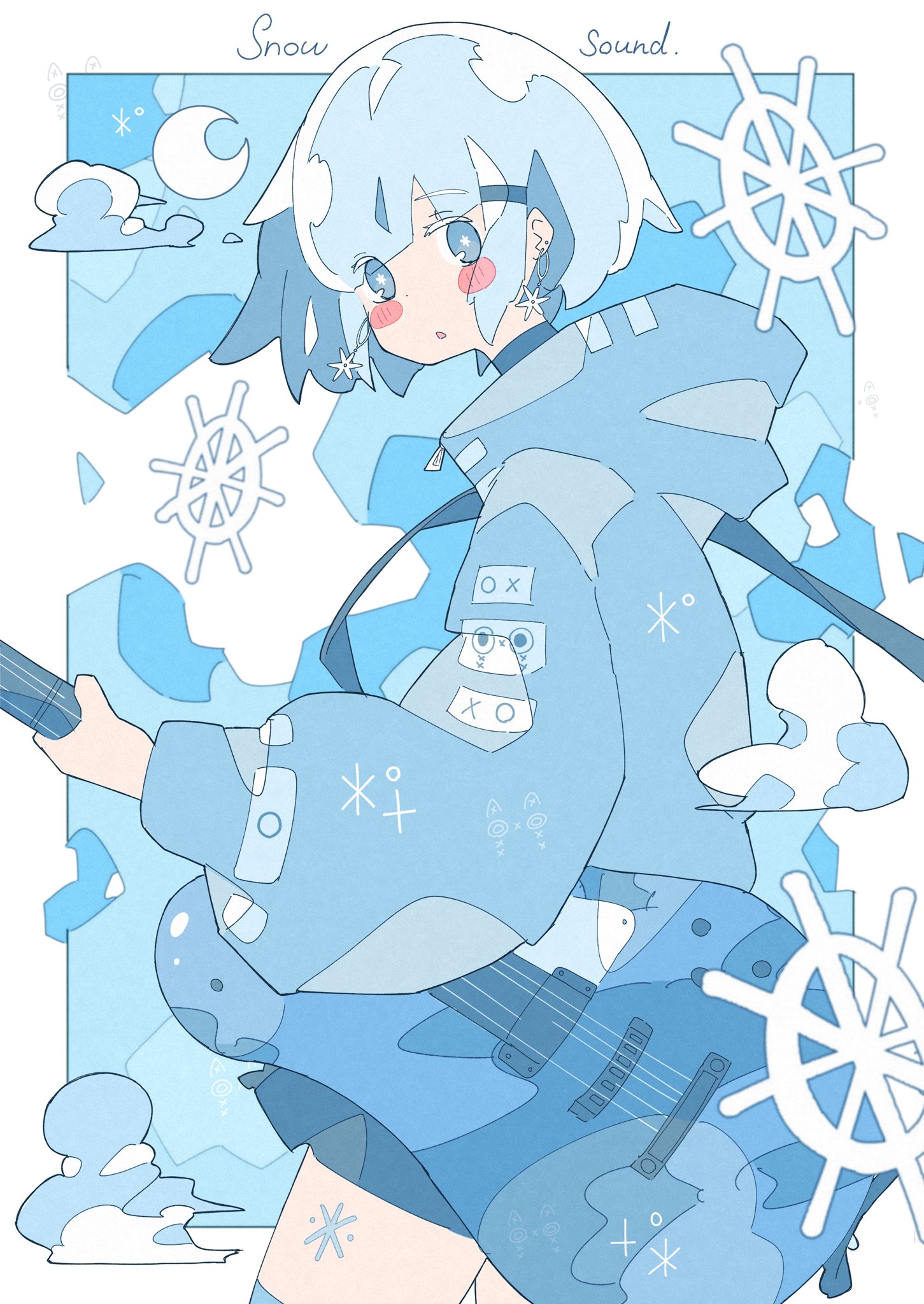 Haる 雪とギターと女の子 T Co Nvt6i5g9vk Twitter