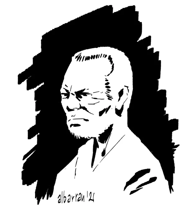 10-minute warm-up. Old man 