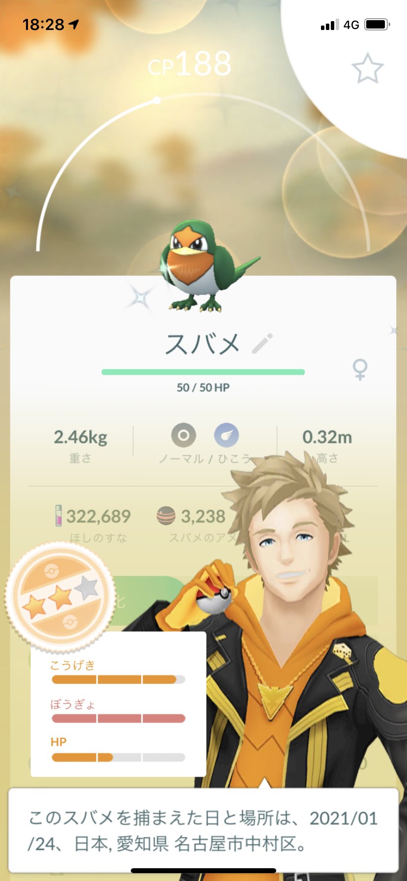 ポラリス ポケモンgo 家に色違いスバメ来てくれました 2匹目なのでオオスバメに進化させました ポケモンgo 色違い スバメ オオスバメ T Co Zi2dq68nck Twitter