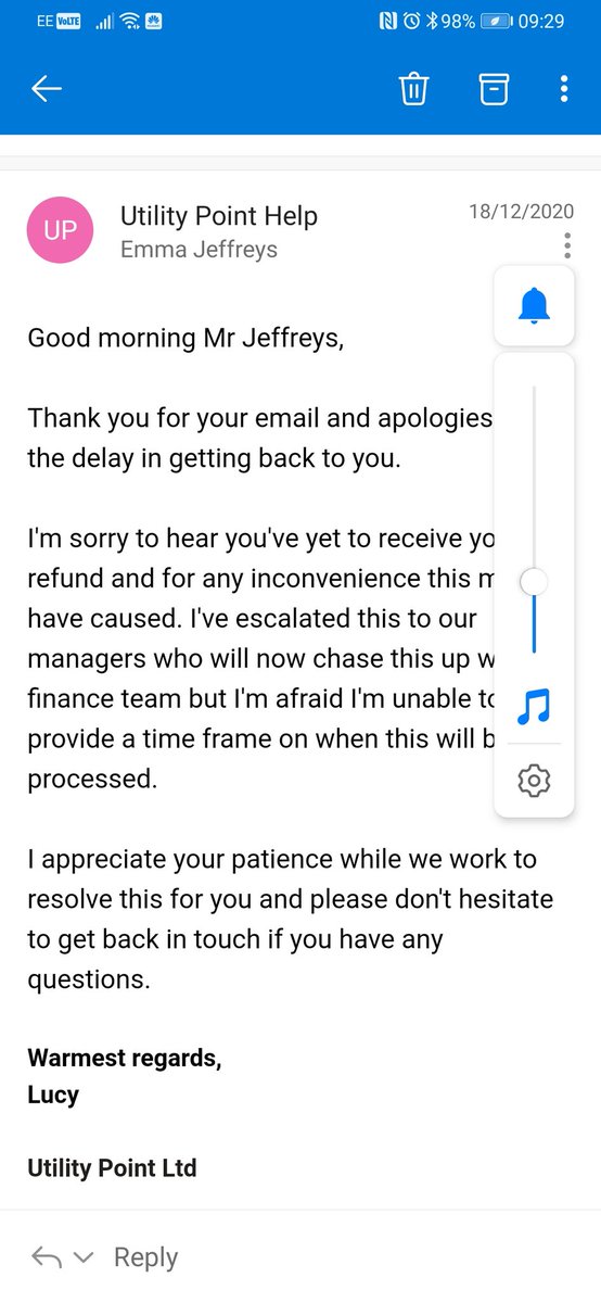 moorswedding's tweet photo. @UtilityPoint you have had my final meter read since the 20th October. Please explain why you aren't sending back customer refunds. I have been back in contact to ask for a deadlock letter to send to the ombudsman but now I am being ignored!!!? https://t.co/70wvNW5js4