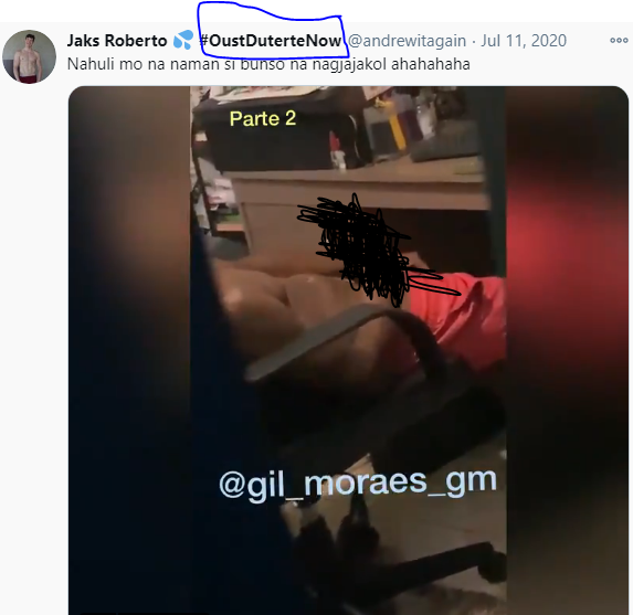Sarah_Duarte30's tweet photo. @andrewitagain kung maka puna tong baklang to kla mo naman maganda mga post puro kababuyan lang https://t.co/lwYls5GnbK