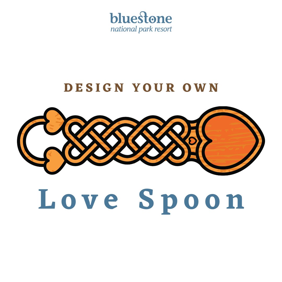 BluestoneWales's tweet photo. Did you know that tomorrow is St Dwynwen’s Day which is when we celebrate our own patron saint of love in Wales? 🏴💙 It’s traditional to give a carved wooden spoon as a gift so why not design your own? 😄 Find more #FreeRangeLearning ideas here 🌿💙 >> https://t.co/WZkfweKqmP https://t.co/WtnZfwPj7j