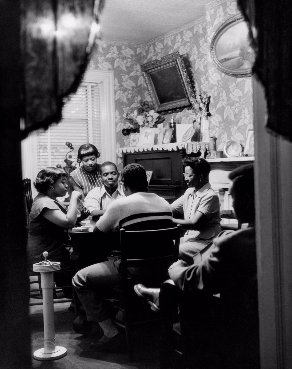 Family group, St.Louis, Missouri, 1950 by Gordon Parks