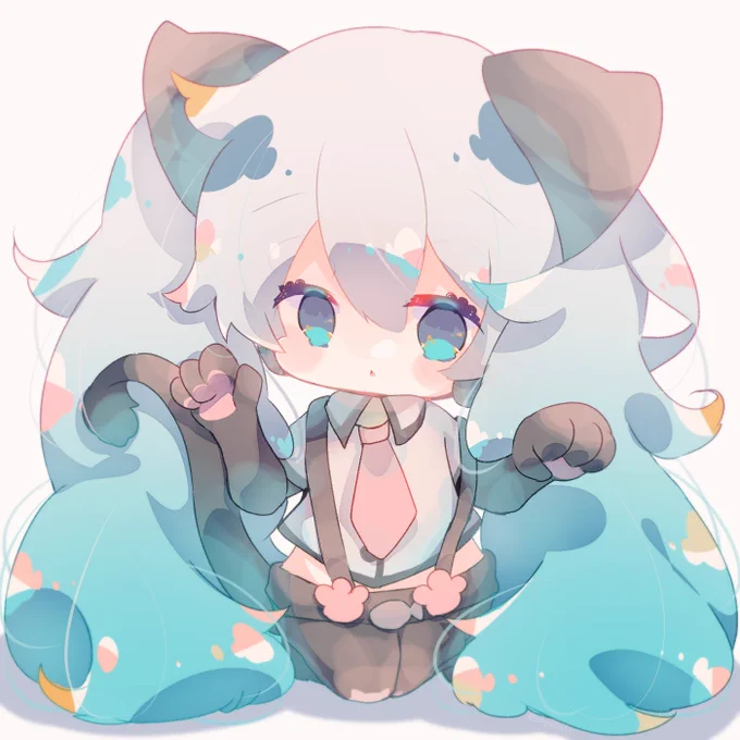 にゃんこミクさん描きました 