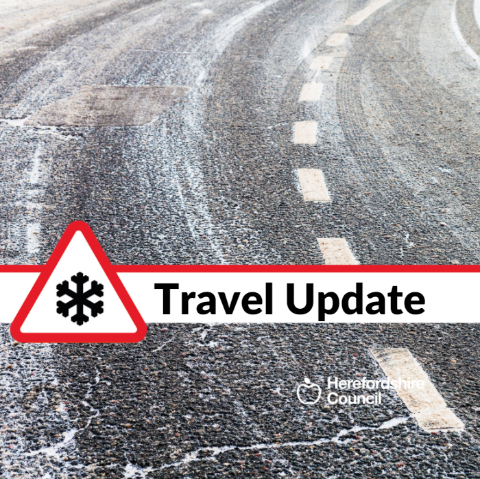 ⛔ Road closures ⛔ | 1 of 3 The following roads are closed - please do not drive through road closure signs, only drive if it is essential, all the latest closures are on orlo.uk/eRmBn @
C1122 from A49 to Wellington Crossing 
A438 Letton
C1120 Moreton to Marden