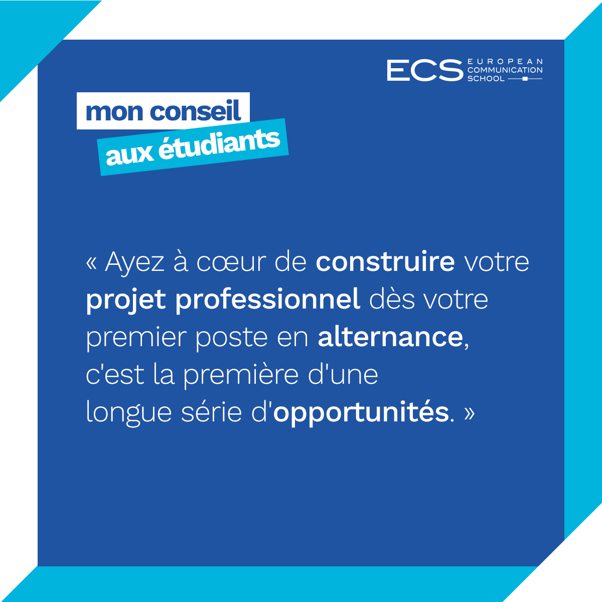 [ILS SONT DIPLÔMÉS DE L’ECS PARIS]

Rohan Naseem, aujourd’hui Consultant senior Marketing Digital chez Orange - Sofrecom, est issu de la promotion 2017 du Master Communication Digitale de l’ECS Paris.