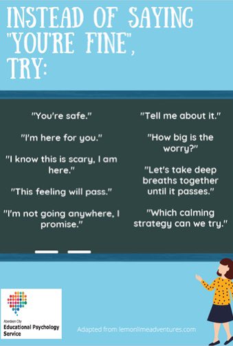 Lots of children and young people are feeling increasing worried right now. We’ve added to the parent/carer section of our Digital Hub, including a page on how to support anxiety🧘🏼‍♀️

sites.google.com/ab-ed.org/educ…