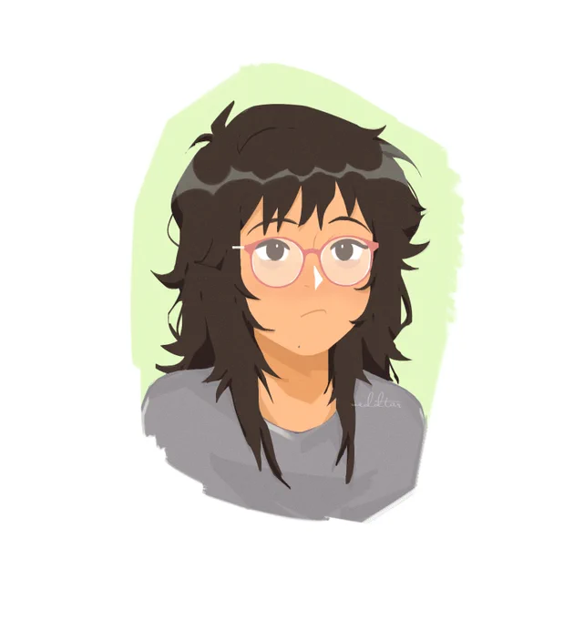 I've been sick for a week (getting better now) and my MCO hair just keeps on getting messier 