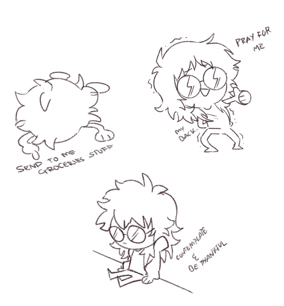 I've been sick for a week (getting better now) and my MCO hair just keeps on getting messier 