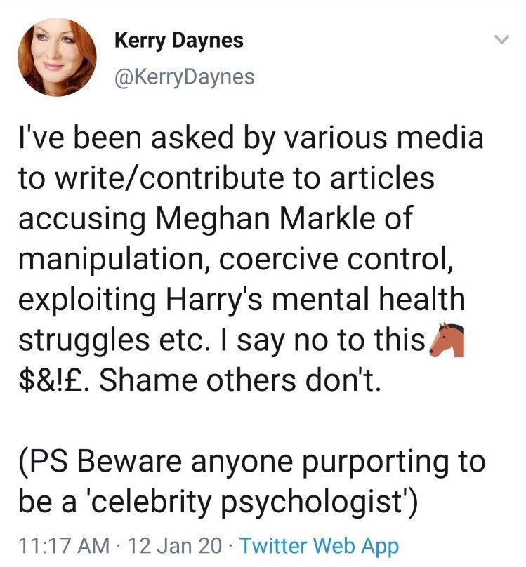 don't get it twisted. The media were briefed to smear Meghan...