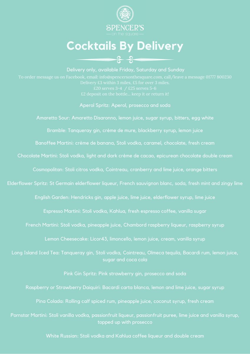 Spencersretford's tweet photo. Can’t go out to wine and dine your #Valentine this year? 
💖 GOOD NEWS! You can still enjoy the ultimate Valentine’s night in with @Spencersretford. Show you care with our Valentine’s Celebration Dining Menu to share. Order now, call us on 01777 800230 #ValentinesDining 👨‍🍳🍹💕 https://t.co/yeto7FtiPj