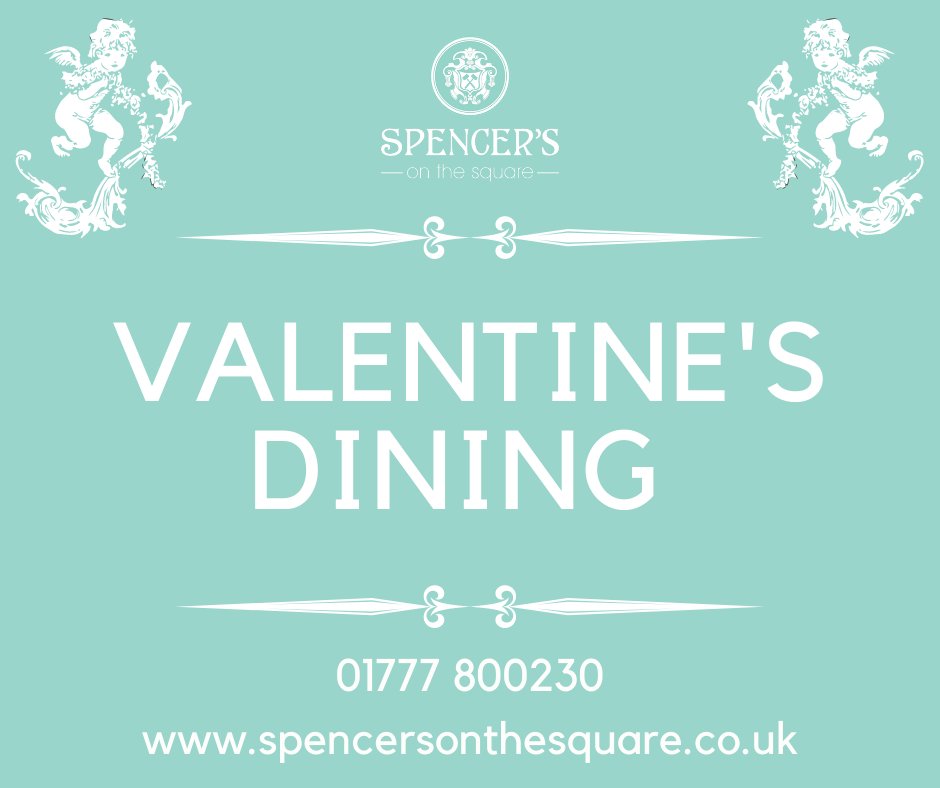 Spencersretford's tweet photo. Can’t go out to wine and dine your #Valentine this year? 
💖 GOOD NEWS! You can still enjoy the ultimate Valentine’s night in with @Spencersretford. Show you care with our Valentine’s Celebration Dining Menu to share. Order now, call us on 01777 800230 #ValentinesDining 👨‍🍳🍹💕 https://t.co/yeto7FtiPj