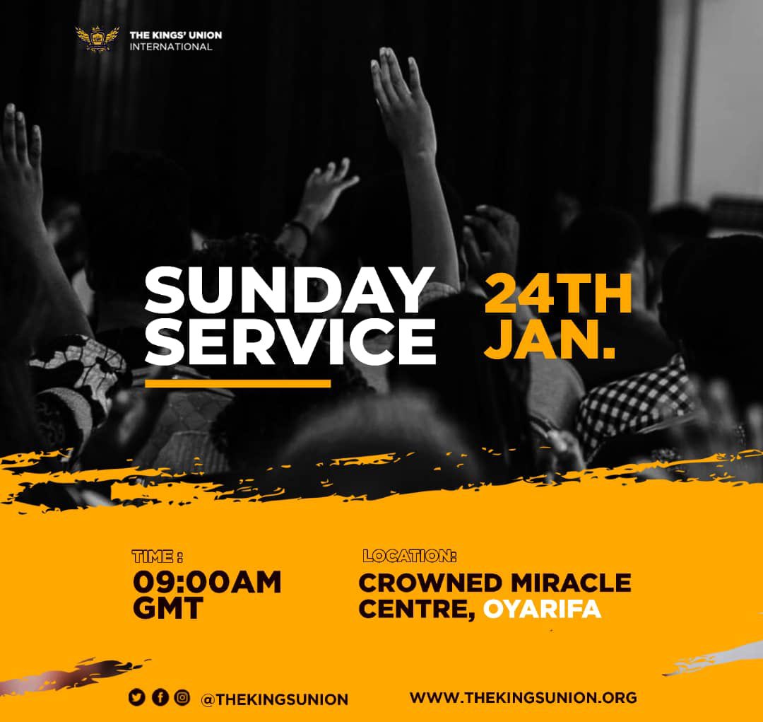 thekingsunion's tweet photo. Glorious Sunday People of Godππ
It is a great thing to Serve the Lord.
Join us for Service Today and be a testimony unto others π₯π₯!
.
.
.
#thekingsunion #TKU2021 #tkuservice
#BishopCharisma https://t.co/g09MT8RBGj