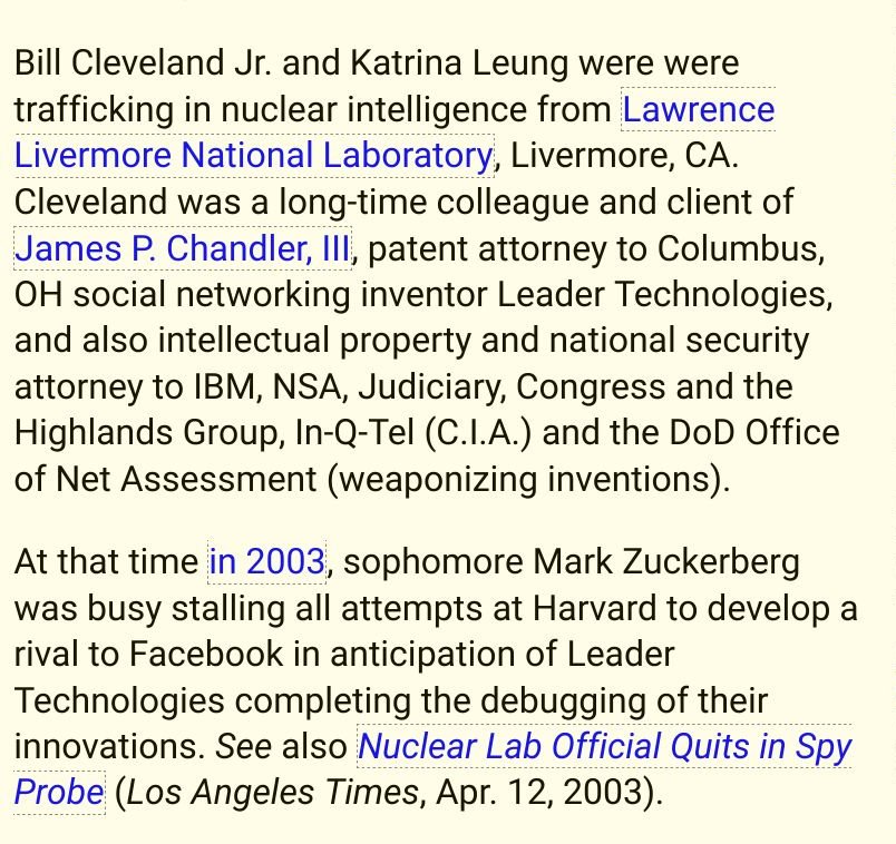  http://www.fbcoverup.com/docs/cyberhijack/cyber-hijack-findings.html#leader-llnl http://www.fbcoverup.com/docs/cyberhijack/cyber-hijack-findings.html#2003 https://www.fbcoverup.com/docs/library/2003-04-12-Greg-Krikorian-et-al-Nuclear-Lab-Official-Quits-in-Spy-Probe-[William-Cleveland-Jr]-FBI-China-Counterintelligence-Los-Angeles-Times-Apr-12-2003.pdf