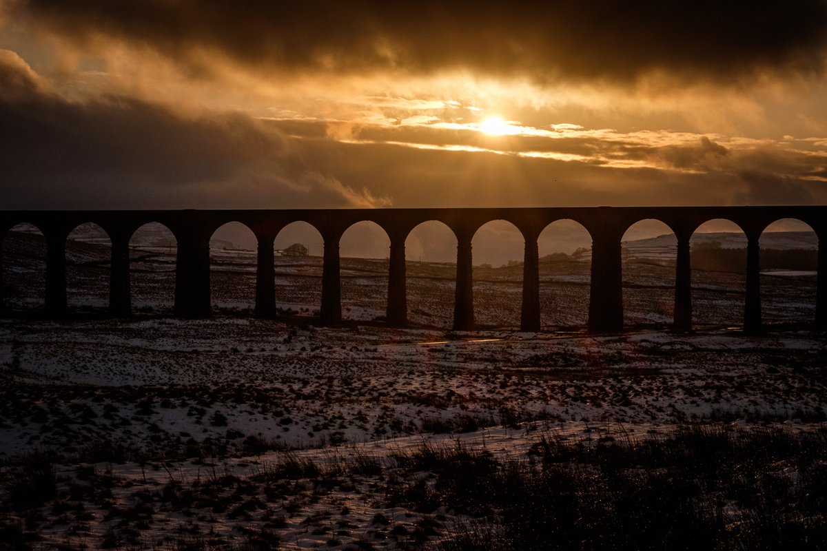 With ofc, a stop off at Ribblehead
