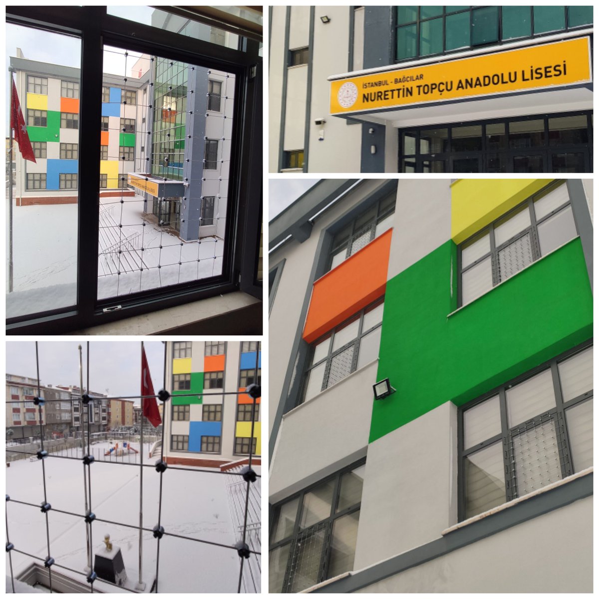 WinblockTR's tweet photo. Nurettin Topçu Anadolu Lisesi 'de Sınıfların temiz hava alabilmesi ve Çocukların Güvenliğ için Winblock'u tercih etti..🍃🍃 https://t.co/cu0AnkSsue