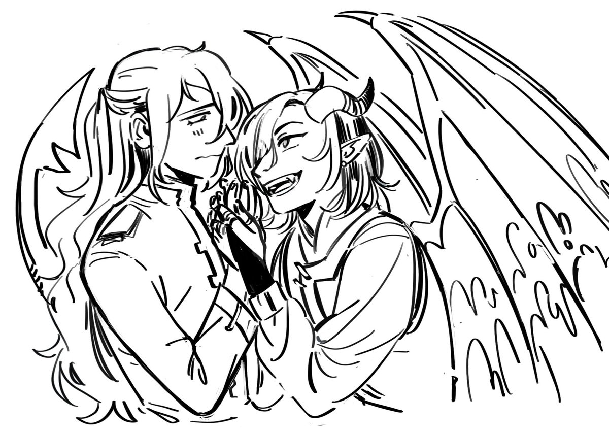 dragon toudou, prince maki doodle from tonight. chi wrote a dragon toudou fic highly rec ? very cute
https://t.co/6NV8jxp77I
#ywpd