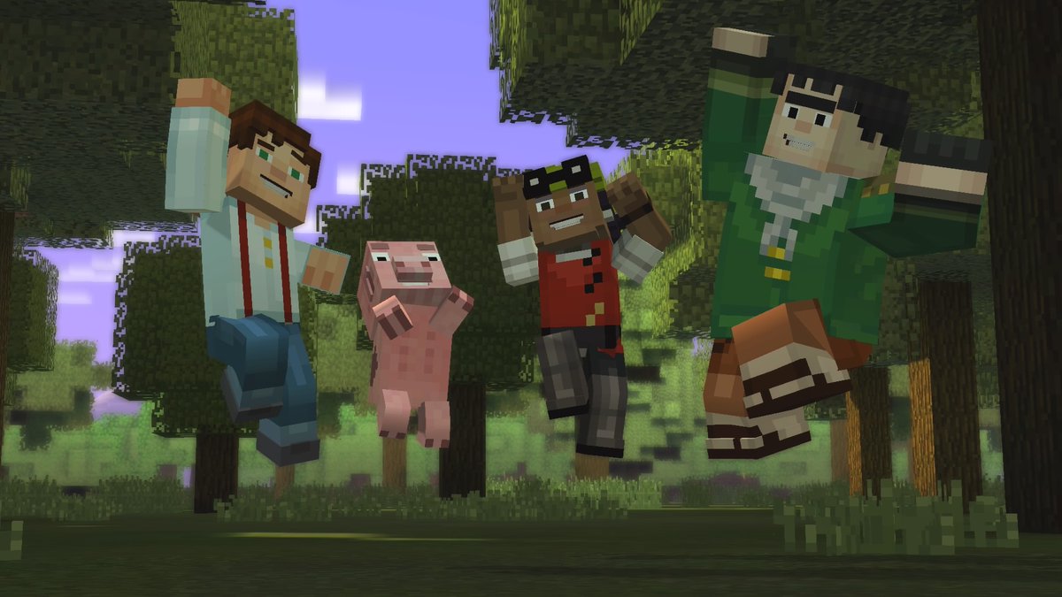 jeypick's tweet photo. #minecraftstorymode #mcsm #minecraftstorymode3 #minecraftstorymode2 #PS4share https://t.co/rxCjjozDjf