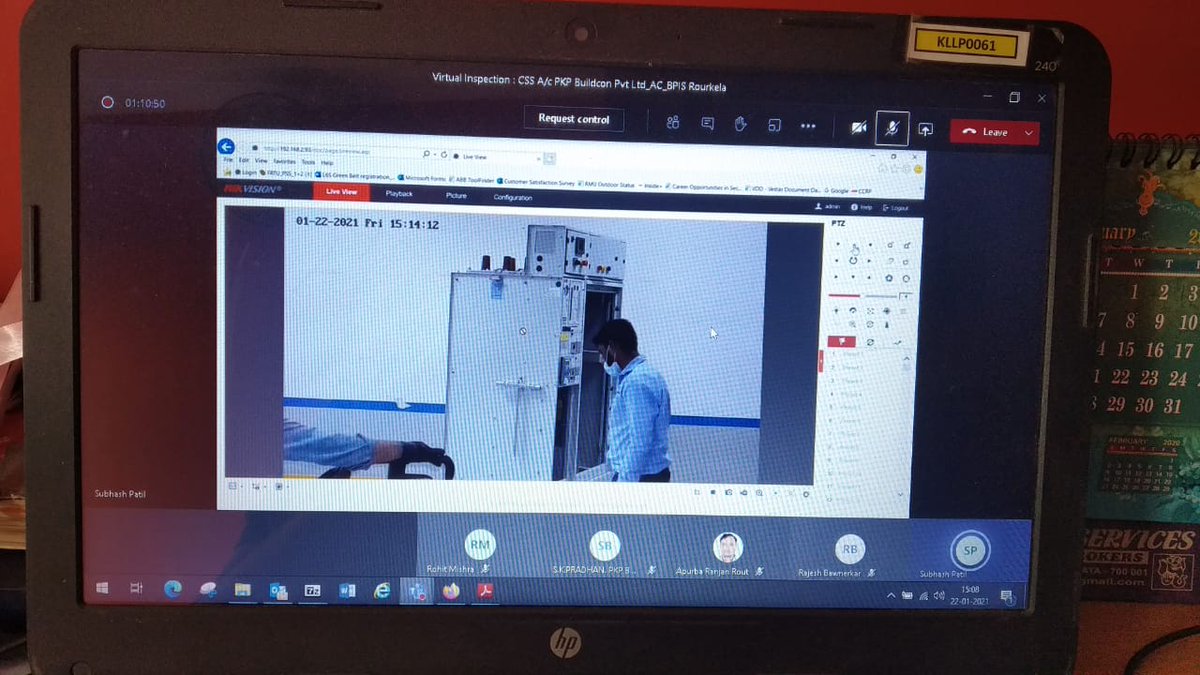 RaurkelaMC's tweet photo. Virtual inspection of LT panels installed at Biju Patnaik Indoor Stadium #BPIS is being carried out by Experts. @CMO_Odisha @SecyChief @jenapratap66 @MoSarkar5T @HUDDeptOdisha @HFWOdisha @SmartCities_HUA @MoHUA_India @IASassociation @NITIAayog @IPR_Odisha @PIBBhubaneswar https://t.co/THUGtpXmK5